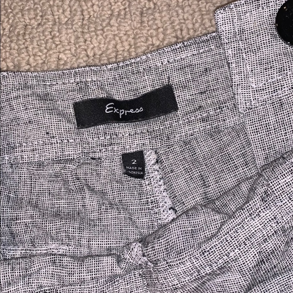 Express Button Up Style Shorts - Picture 4 of 4